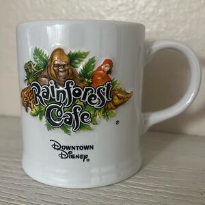 Downtown Disney Rainforest Cafe 10 Year Anniversary 2006 Coffee Mug